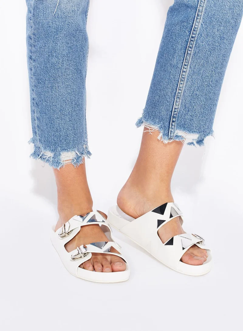 eeight Natalie Buckle Slides
