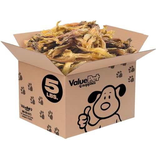 ValueBull Beef Tendons for Dogs Varied Shapes 5 Pounds - Image 2