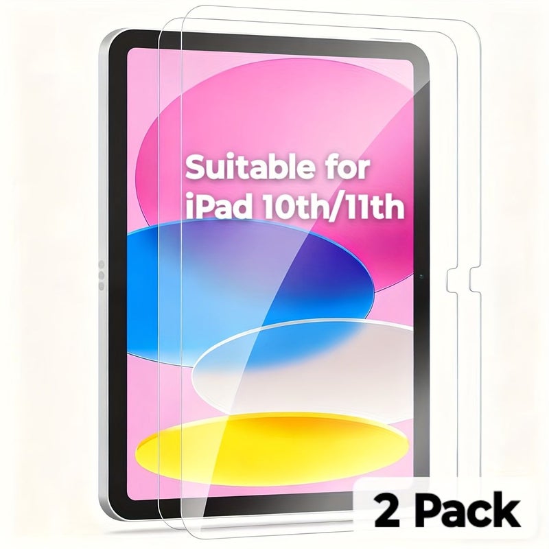2pcs HD Tempered Glass Screen Protector For iPad 10th Generation 2022 10 9 Inch - Image 1