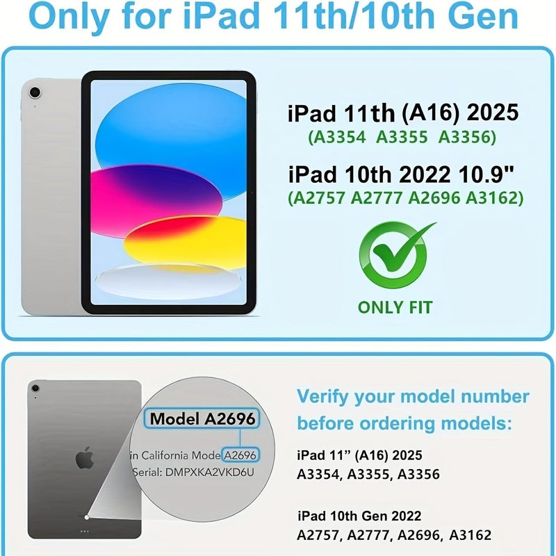 2pcs HD Tempered Glass Screen Protector For iPad 10th Generation 2022 10 9 Inch - Image 2