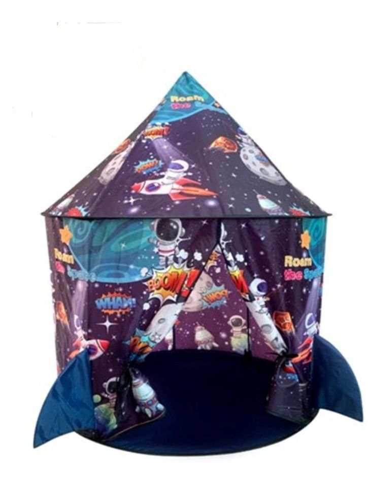 أكاليكس أطفال الفضاء تحت عنوان خيمة اللعب-داخلي في الهواء الطلق مسرح للبنين والبنات-الأطفال المنبثقة تيبي-صاروخ سفينة النادي