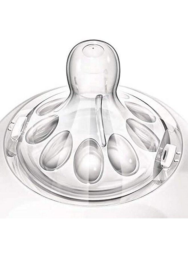 The Little Lookers - Bpafree Natural Feeding Nipple For Newborns Babies Compatible With Philips Avent (Pack Of 4) Medium - Image 1