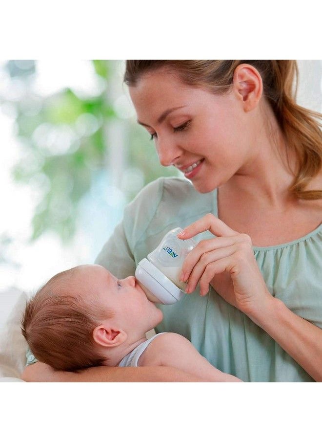 The Little Lookers - Bpafree Natural Feeding Nipple For Newborns Babies Compatible With Philips Avent (Pack Of 4) Medium - Image 1