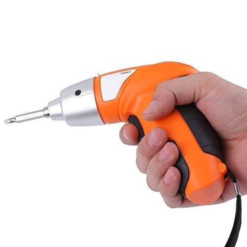 MOSHTU Rechargeable Electric Screwdriver 45pcs Cordless Drill Sets with Bidirectional Button(Multicolor) - Image 1