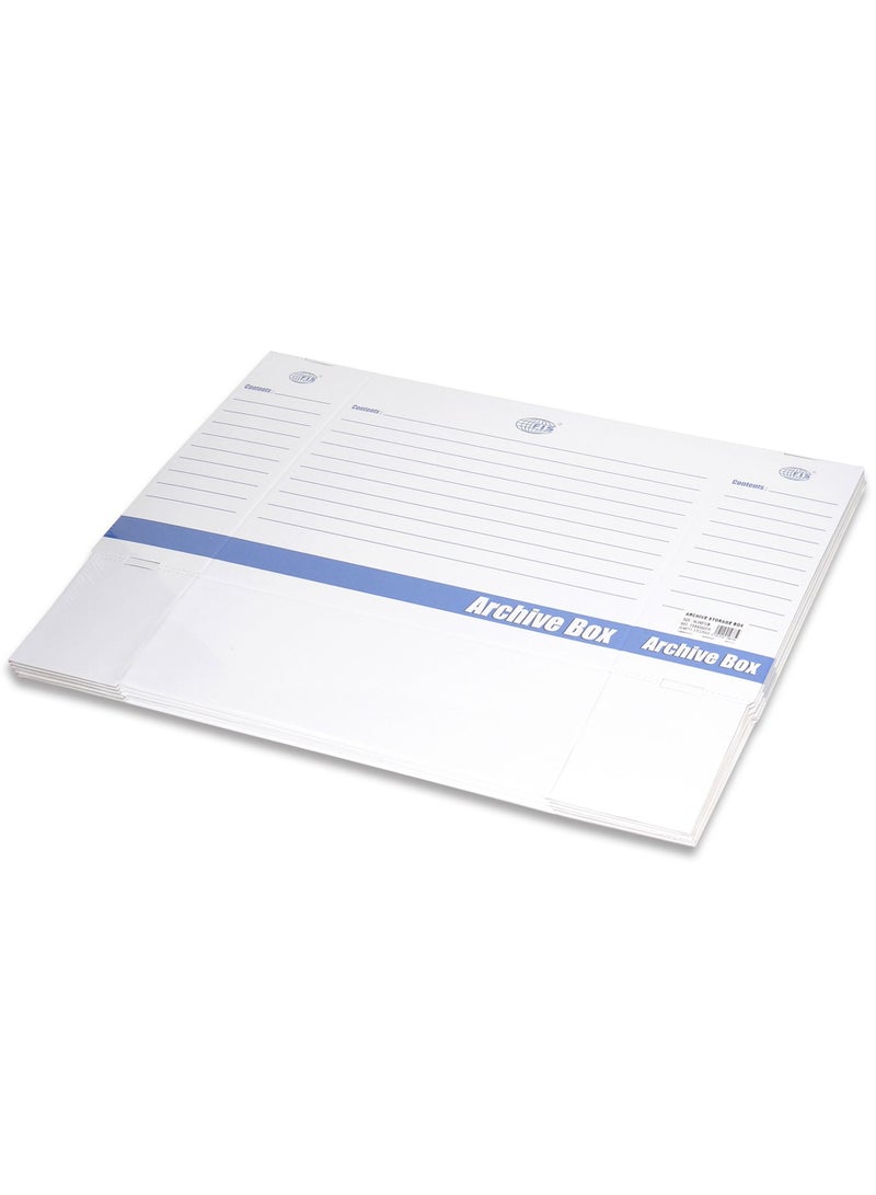 FIS 5PC Archival Storage Box Size 34.2X27 cm - Image 4
