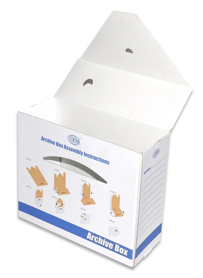 FIS 5PC Archival Storage Box Size 34.2X27 cm - Image 2