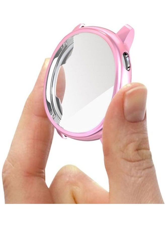 NIBEMINENT TPU Protective Case For Samsung Active Watch Full Coverage Pink  - Image 4