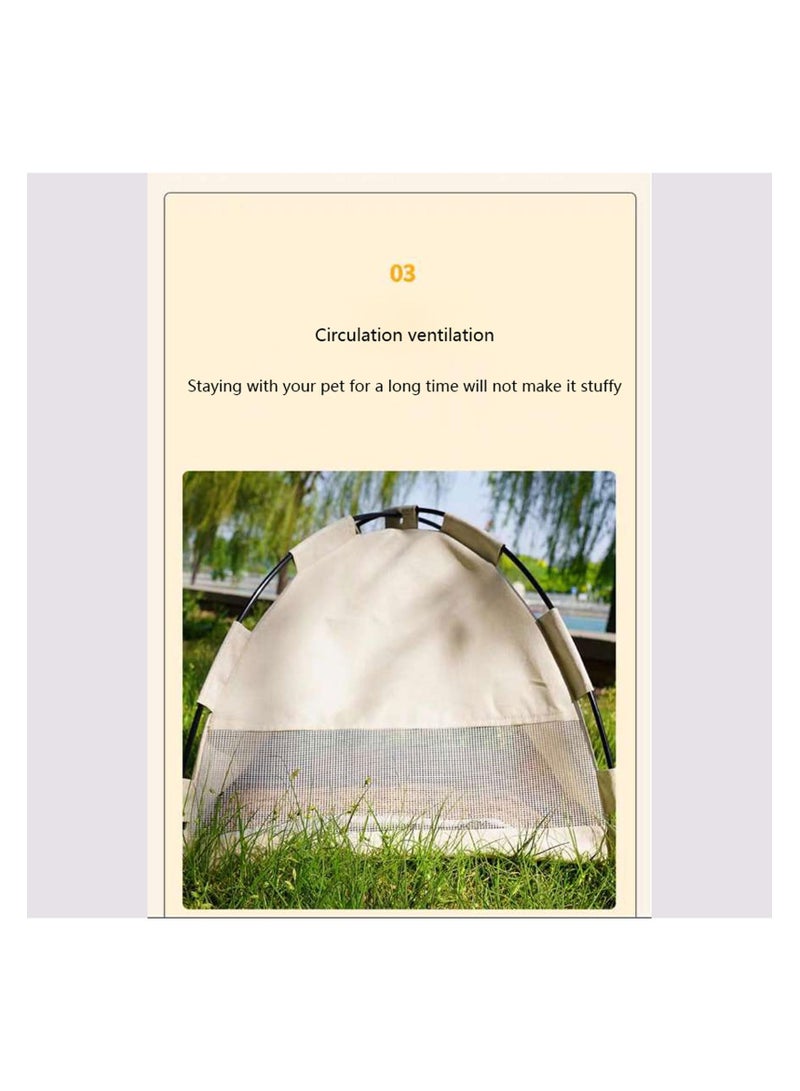 XICEN Washable Folding Cave Cat Dog Teepee Bed House. Pets Teepee Cat Tent Cave Bed Dog Cat Kennel. - Image 5