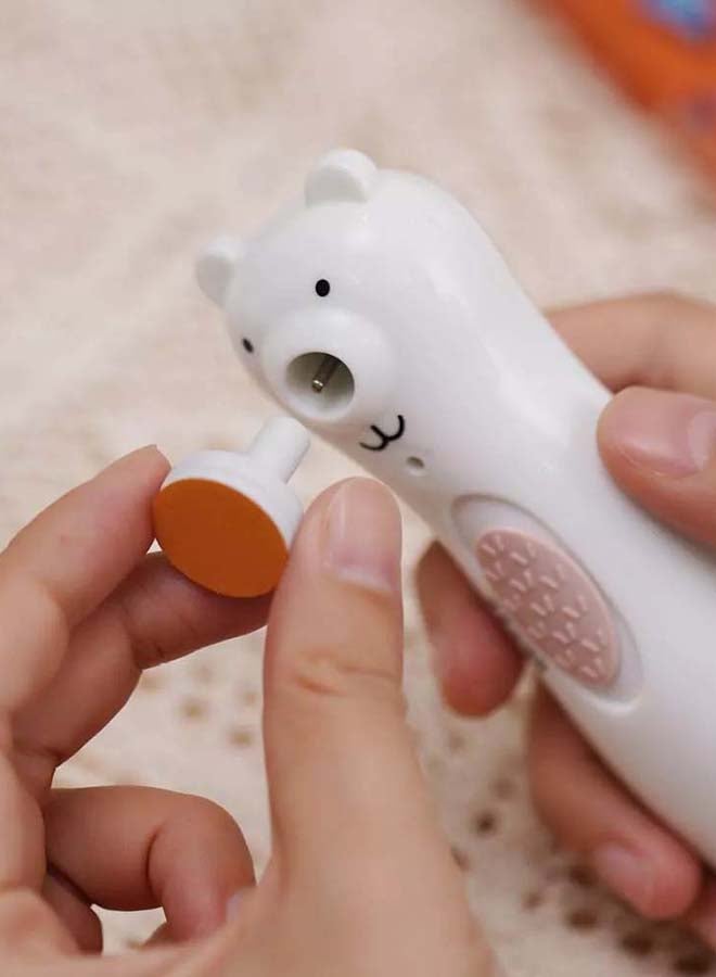 haakaa New Happii Bear Usb Rechargeble Nail Care Set - Image 4