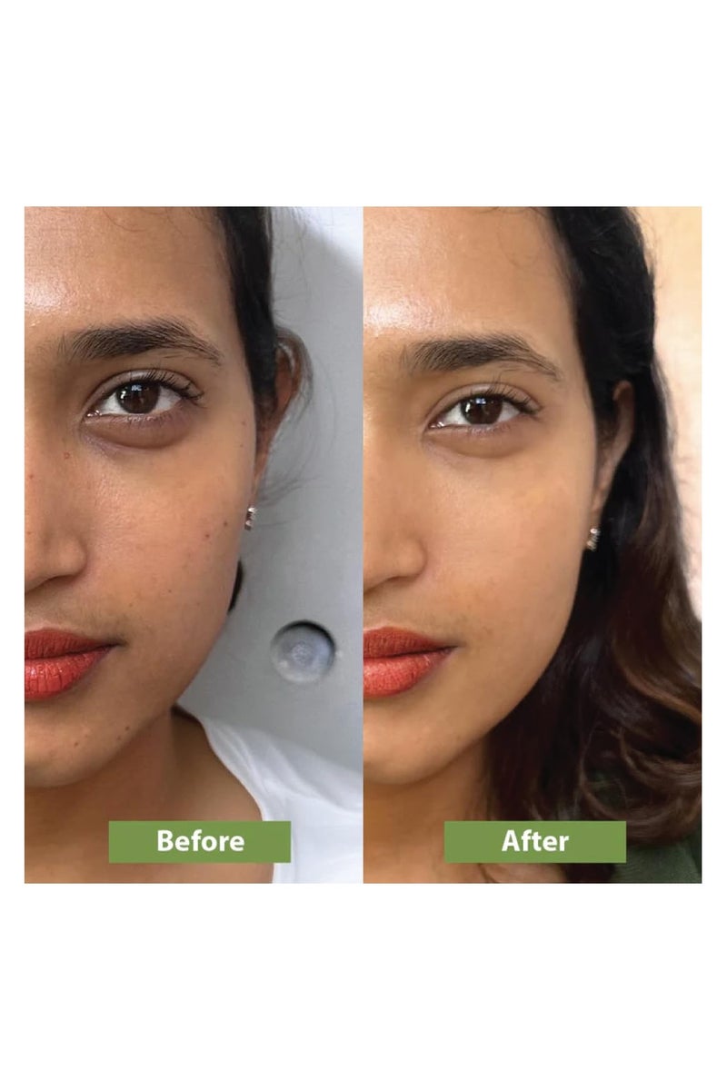 vilvah STORE Milk Mud Mask, De-Tan Pack, With Oat Milk, Saffron Extract and Kaolin Clay, Brightening and Tan Removal Cream, Sulphate Free, For All Skin Types, For Men & Women, 50ml - Image 3