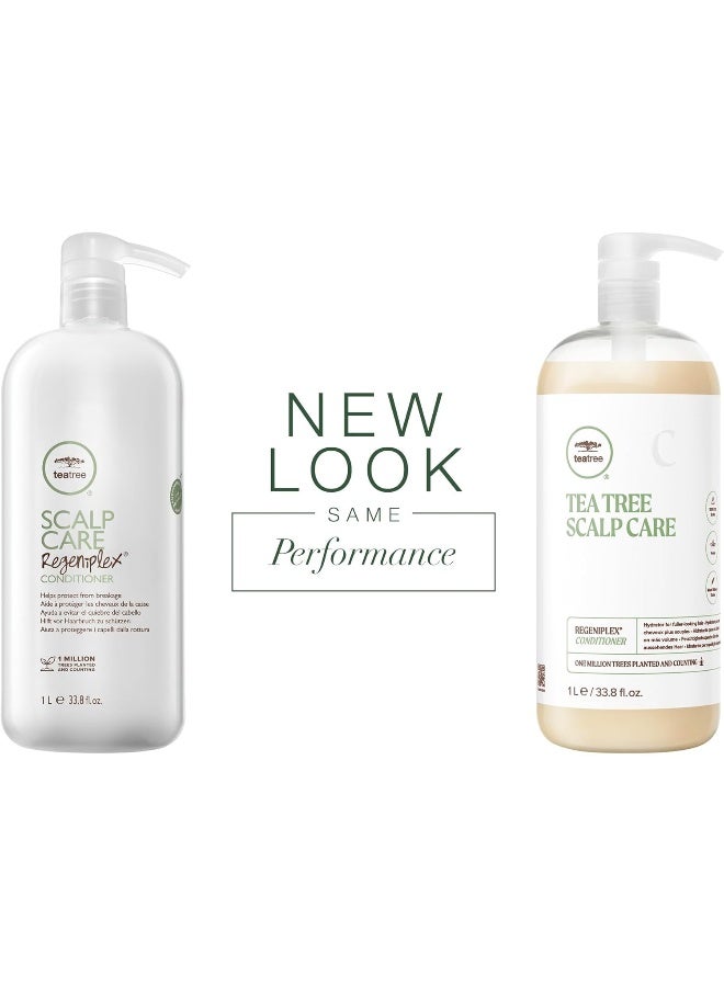 Tea Tree Paul Mitchell Scalpcare Anti-Thinning Conditioner 1 Litre - Image 2