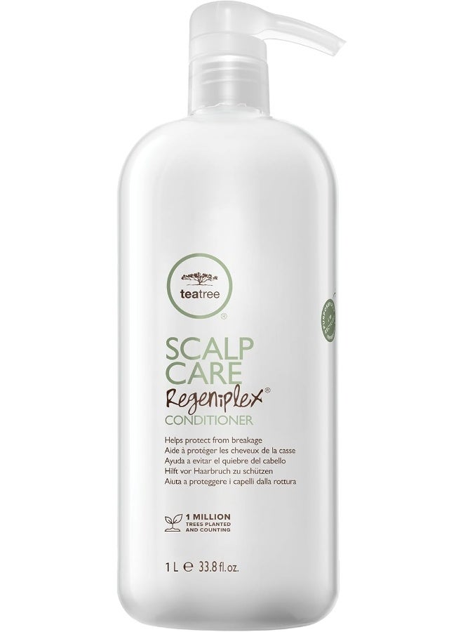 Tea Tree Paul Mitchell Scalpcare Anti-Thinning Conditioner 1 Litre - Image 1