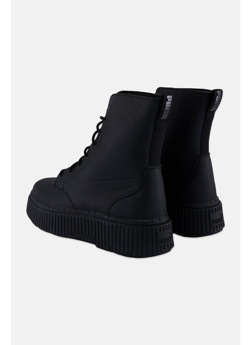 PUMA Women Dinara Lace Up Outdoor Boots, Black  - Image 2