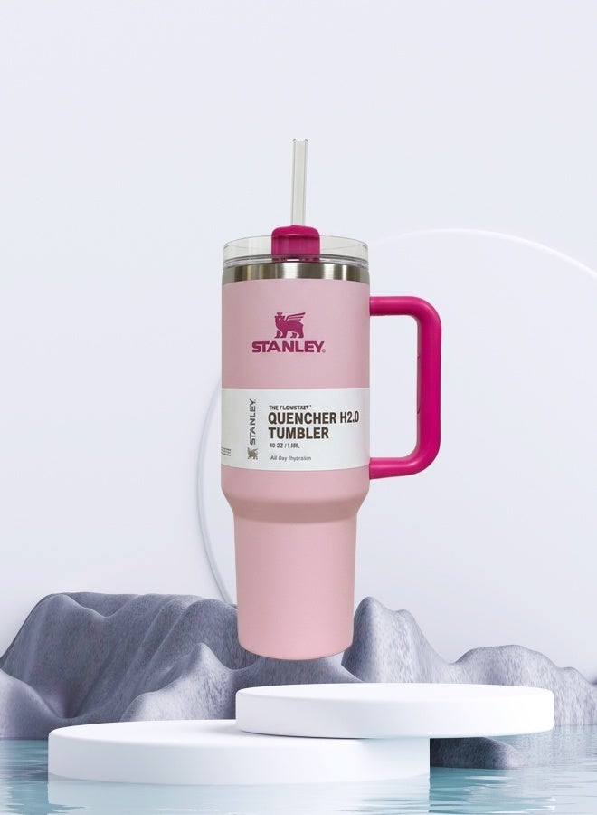 Stanley Quencher H2.0 FlowState Stainless Steel Vacuum-Insulated Tumbler with Lid and Straw for Water, Iced Tea, Coffee, Smoothies, and More, 40 oz - Image 5
