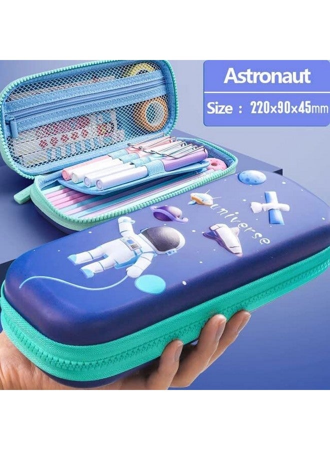 PRIME DEALS 3D Cover EVA Space Theme Pencil Case Large Capacity Pencil Pouch Bag Compass School Pouch Organizer for Students Kids Premium Stylish Pen Holder Pouch Stationery Box Return Gifts for Kids - Image 3
