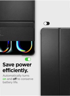 Spigen Smart Fold iPad Pro 11 inch Case Cover M4 (2024) - Black  - Image 3