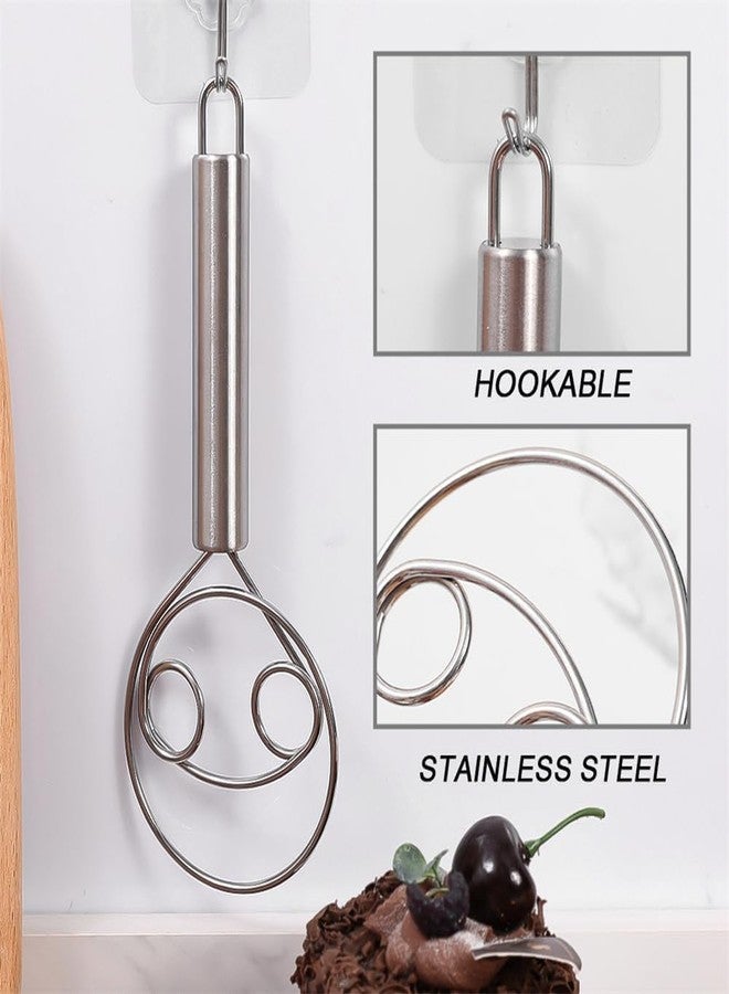 Onward Bread Mixing Tool Steel Atta Maker Whisk Bread Mixing Tool Baking Pastry Blender for Cake Pastry Dessert - Image 2