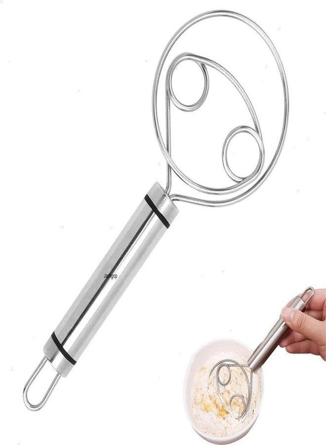 Onward Bread Mixing Tool Steel Atta Maker Whisk Bread Mixing Tool Baking Pastry Blender for Cake Pastry Dessert - Image 1