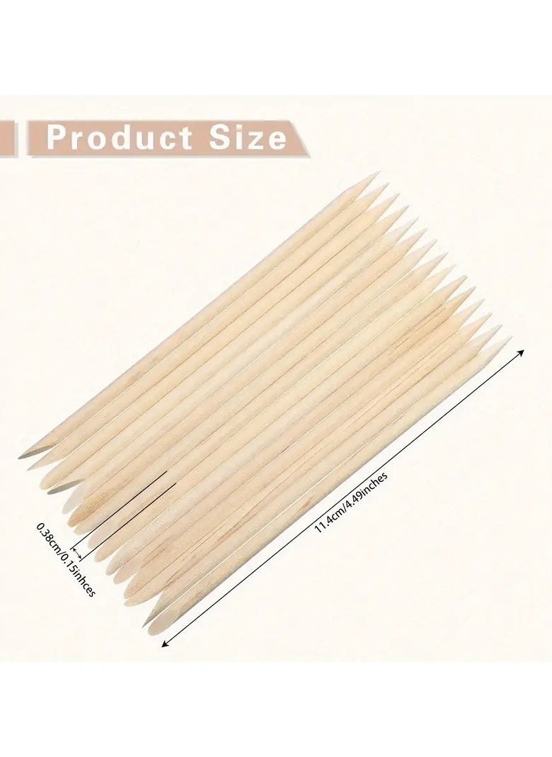 LANGMANNI 100pcs Premium Wooden Wax Applicator Sticks - Mini Size for Precision Eyebrow, Lip & Nose Hair Removal | Unscented, Perfect for Home Spa & Skin Smoothing  - Image 3