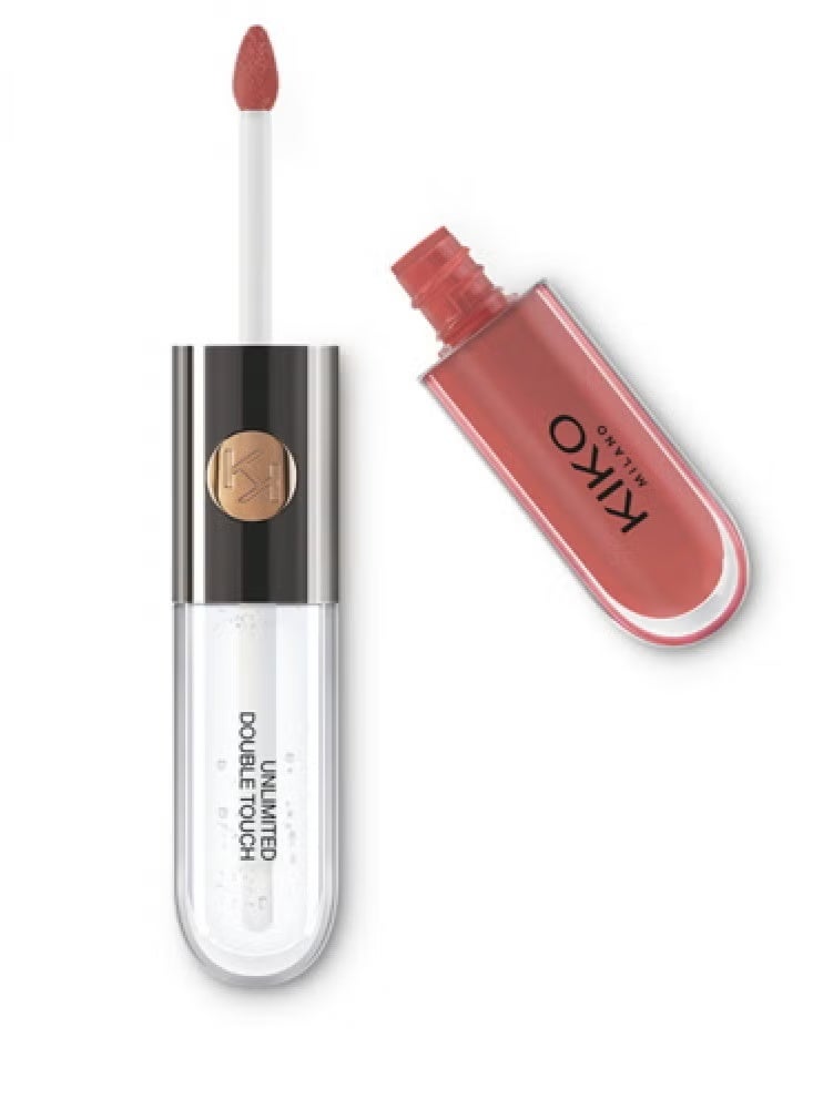 KIKO Unlimited Double Touch Liquid Lip Colour - Long Lasting, 2-Step Application - Image 1
