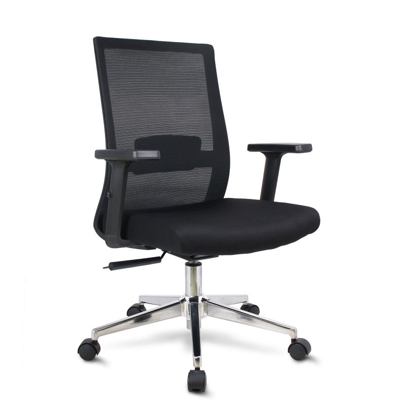 Premium Ergonomic Office Chair Designed for Long Work Hours with Advanced Support, Enhanced Cushioning and Smooth Recline – Black