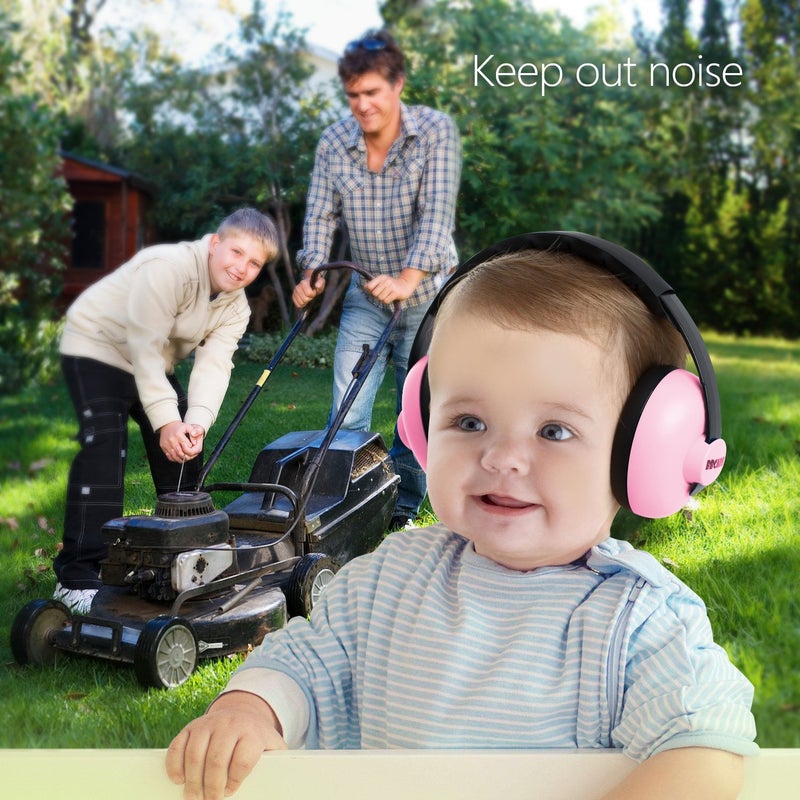 BBTKCARE Baby Headphones Noise Cancelling Headphones for Babies for 3 Months to 3 Years (Pink) - Image 4