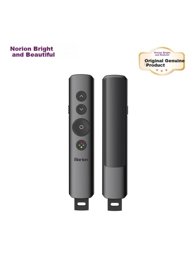 Horion Wireless Page-turning Pen, Multimedia Courseware Teaching Tool, Teacher Remote Presentation Dual Laser Pointer, Lecture Pen, Ultra-long Battery Life, Office Meeting Courseware Full-screen Annotation Hp-f1 - Image 4
