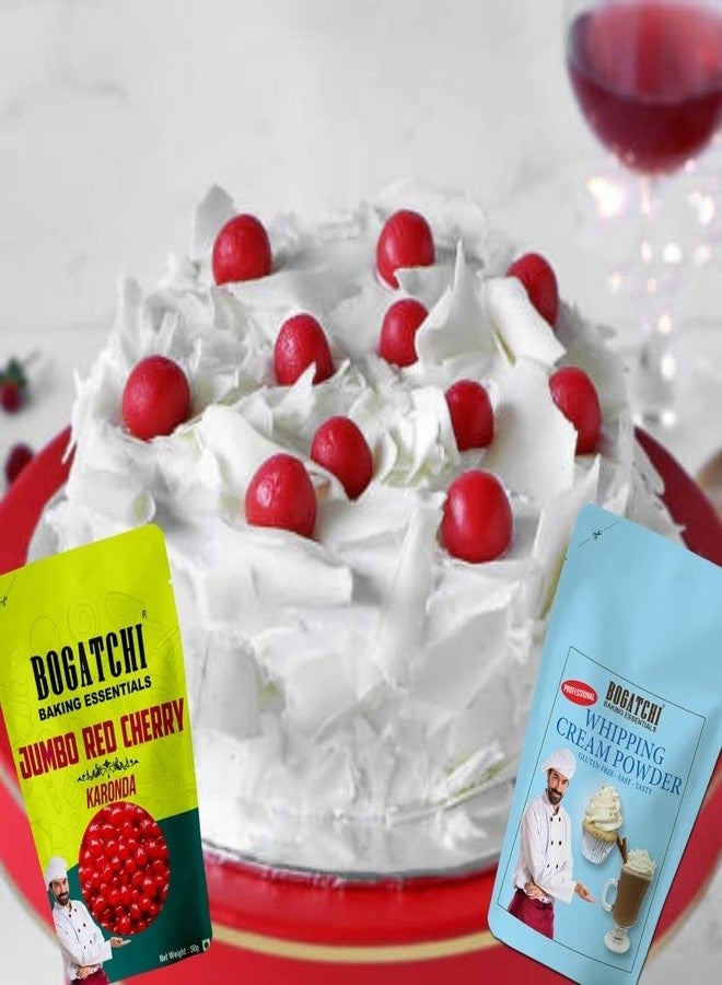 BOGATCHI Jumbo Red Cherry for Decorations, Big Cherry for Cakes and Ice-Creams, Red Cherry Karonda, Delicious and Tasty, 200g - Image 5