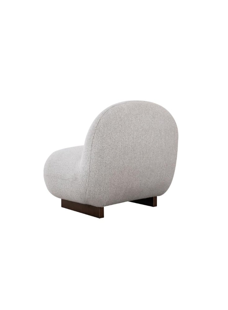 Miro Single Chair Gray 74x79x94 cm – Stylish and Elegant Design - Image 2