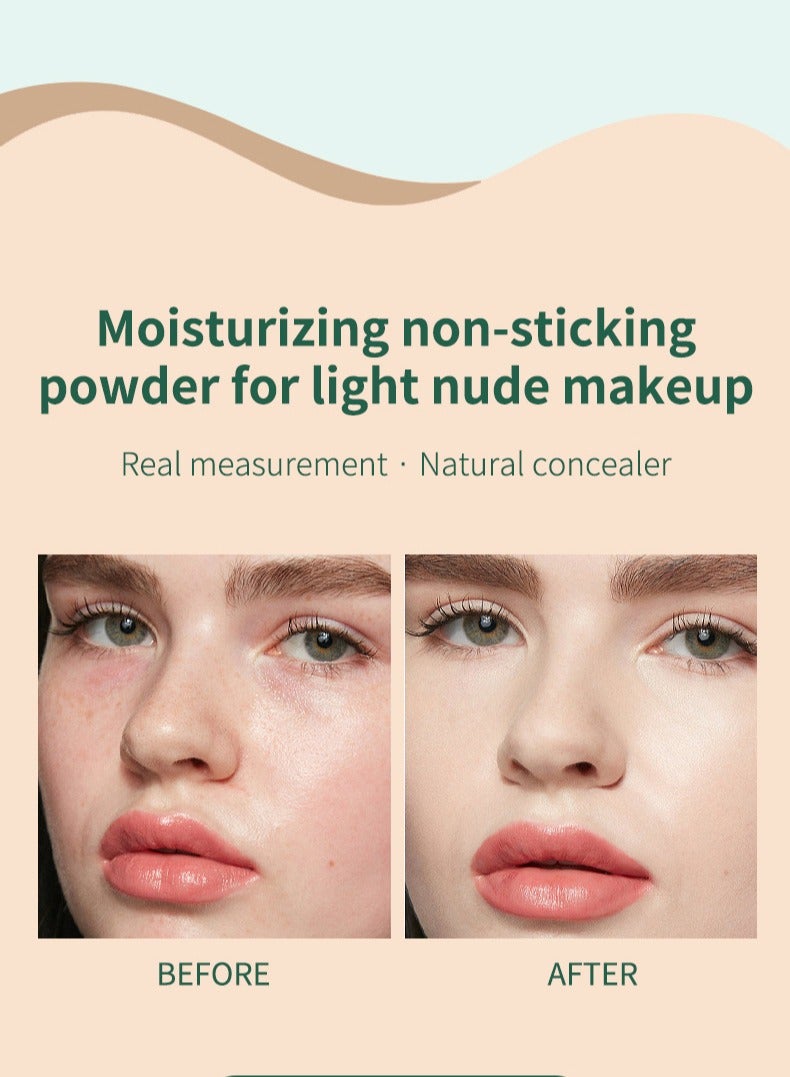 OCHEAL OCHEAL Tri-Color Concealer Invisible Pores, Blemishes, Acne Marks, Dark Circles Corrective Foundation Brightens Skin Tone  - Image 4