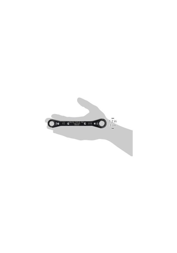 Klein Tools Ratcheting Box Wrench 1/2-Inch x 9/16-Inch - Image 3