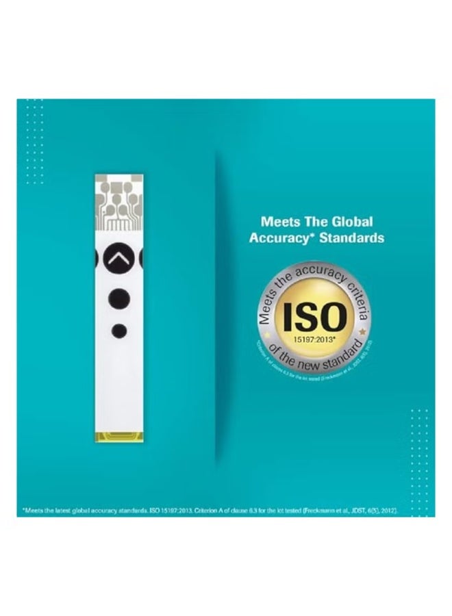 أكوا تشيك أنستانت شرائط أكيو-تشيك الفورية لاختبار نسبة السكر في الدم لمرضى السكري، عبوة من قطعتين - Image 3