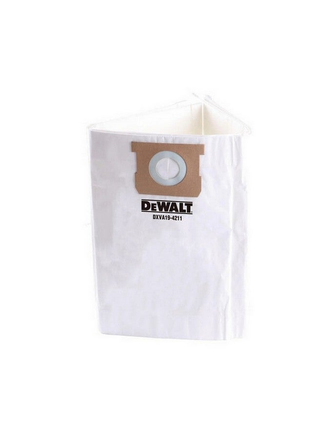 DEWALT 3-Piece Fine Dust Bag for Wet and Dry Vacuum White 45.2 x 3.4 x 29 cm DXVA19-4211 - Image 1
