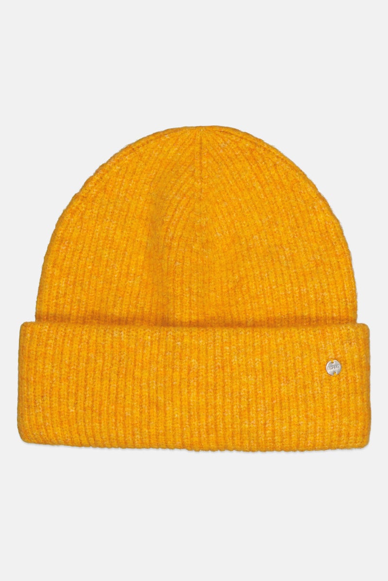 ESPRIT Men  Knitted Beanie, Yellow  - Image 2