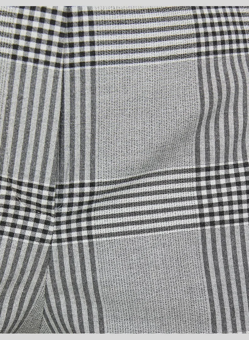 كوتون Check Trousers
