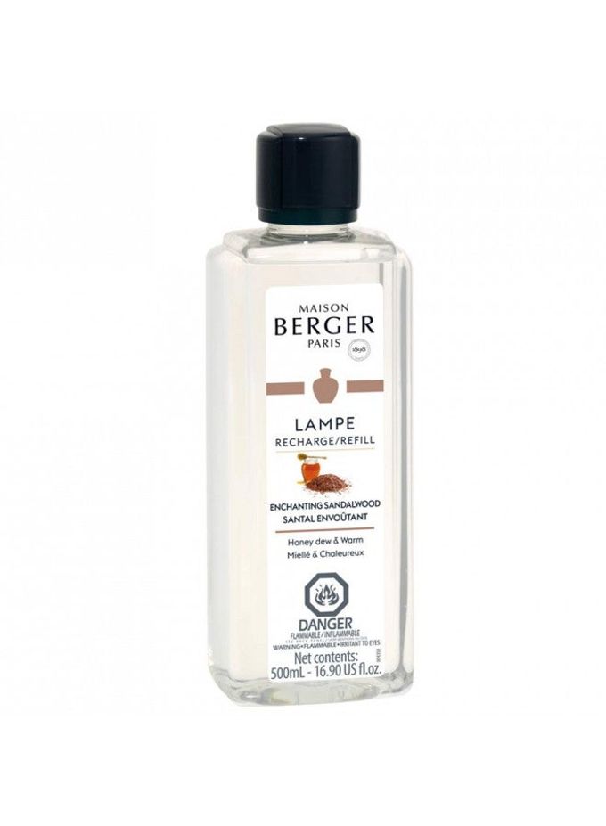 Maison Berger Enchanting Sandalwood Lampe Berger Fragrance Refill for Home Fragrance Oil Diffuser 16.9 Fluid Ounces 500 milliliters - Image 4