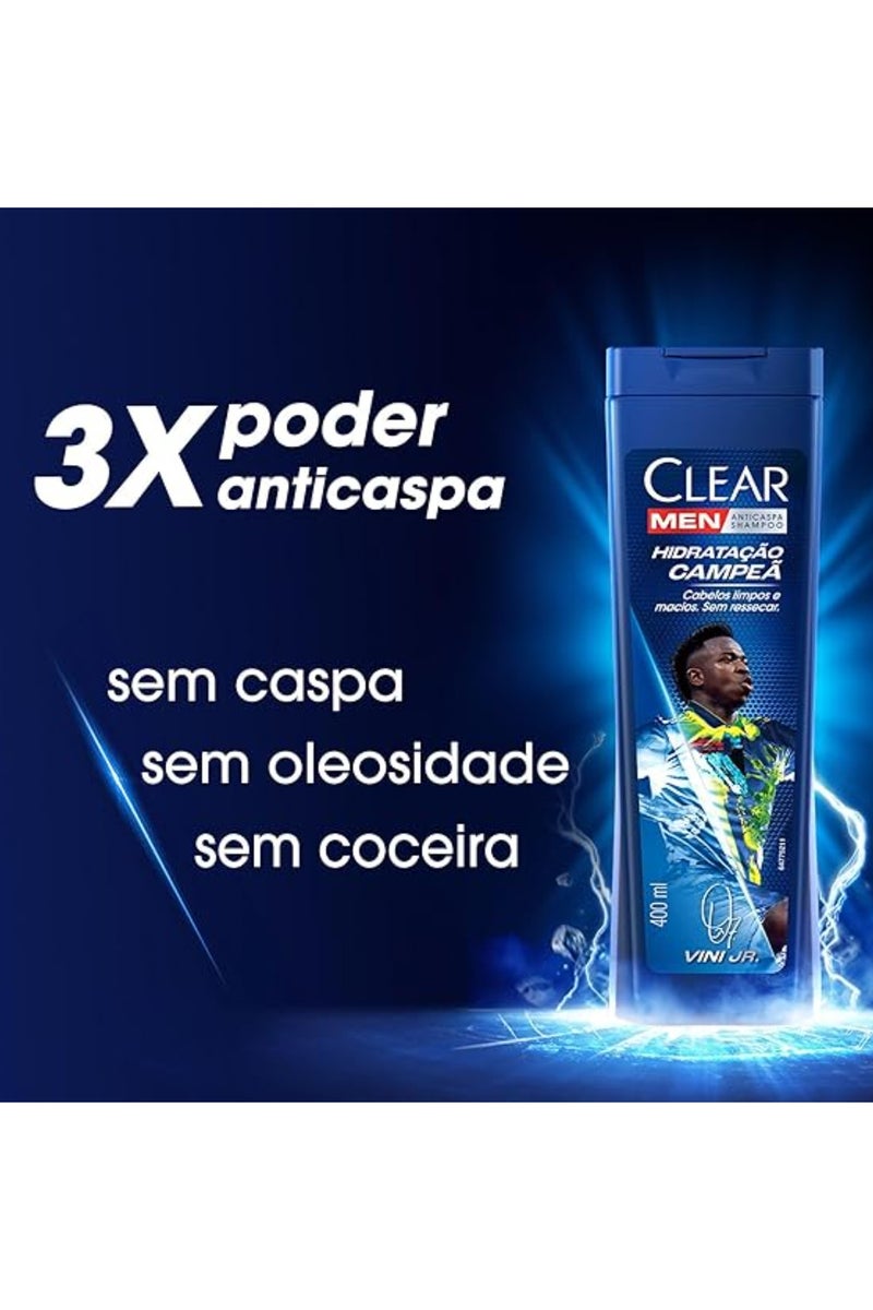 Clear Men Shampoo Vinicius Junior 360 Ml - Image 2