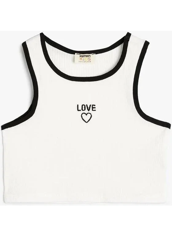 كوتون 4SKG30001AK Girl's Undershirt White