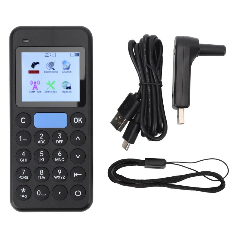 Wireless Barcode Scanner 1500mAh Battery 433 Transfer 3 In 1 Design - Multifunctional 1D 2D Scanner for Inventory Management Retail Logistics Healthcare - Image 1