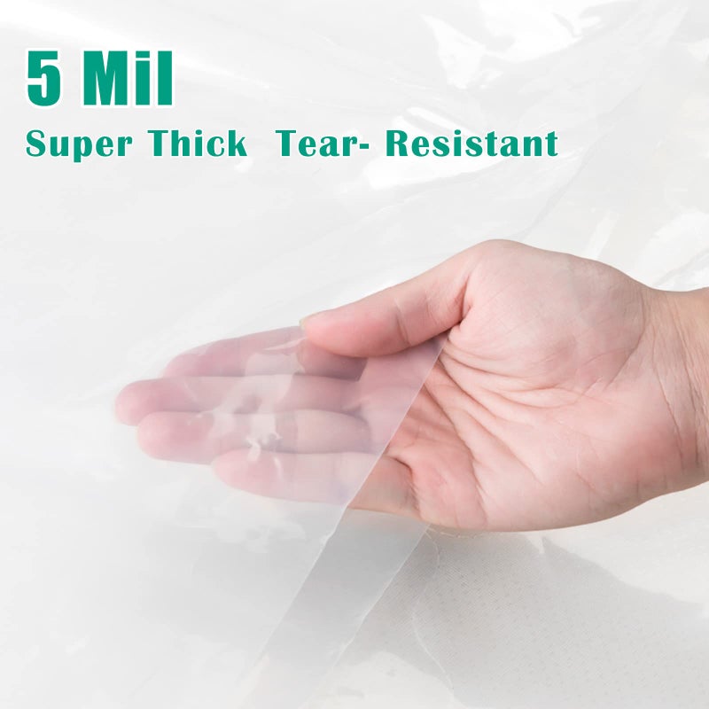 COYACOOL COYACOOL Mattress Bags for Moving Twin  5 Mil Plastic Mattress Protector Bag for Storage or Disposal - Super Thick Mattress Cover for Moving -Reusable Mattress Disposal Bag  - Image 3