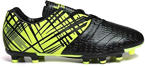 LUCA Football Shoes | Sports Shoes for Men and Adult | Speed Men's Football Shoes | Black Lime Yellow | Numeric_7 | Lace Up | Casual | Walking Shoe | - Image 2