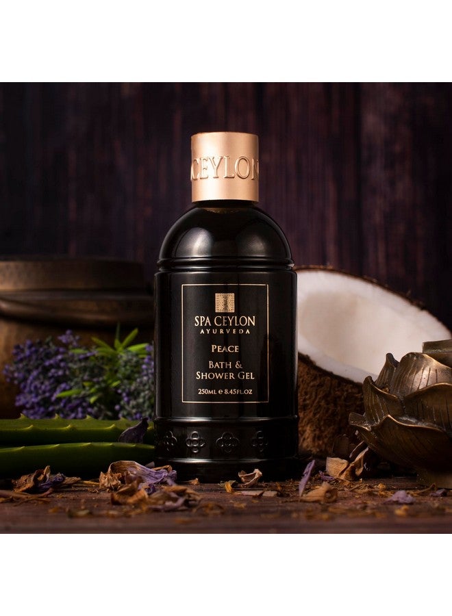 سبا سيلون جل الاستحمام والحمام السلام بعشب الليمون واللافندر، غسول الجسم العشبي المرطب بالصبار، نباتي ولم يتم الإساءة إلى الحيوانات في إنتاجه، ويعزز الانسجام - Image 3