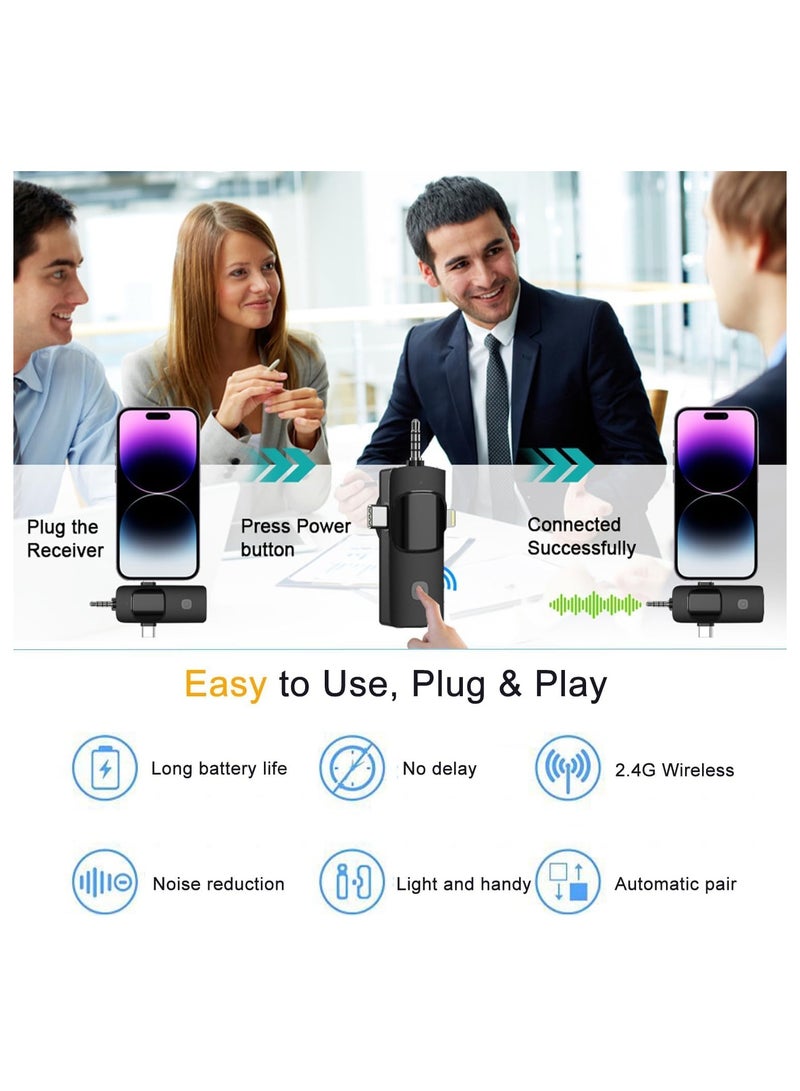 TIGER 3-in-1 Wireless Microphone for Smartphone, PC & Amplifier – Crystal Clear Sound, Easy Connection, Ideal for Vlogging, Streaming & Live Events – Compact & Portable  - Image 4