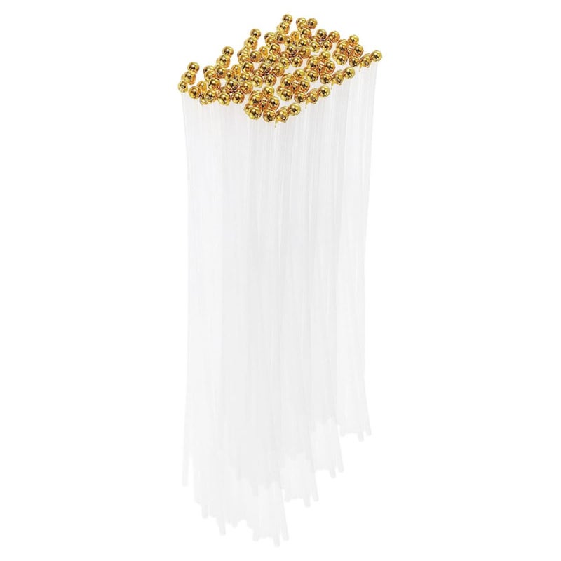 38cm Plastic Flag Poles 200pcs Handheld Replacement Parts for DIY Decorative Flags - Image 1
