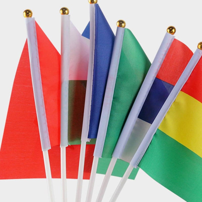 38cm Plastic Flag Poles 200pcs Handheld Replacement Parts for DIY Decorative Flags - Image 5