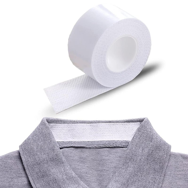 BBD kitchen shop BBD kitchen shop Collar Protector Neck Sweat Pads Disposable SelfAdhesive Invisible Antiperspirant Sweat Guards NonWoven Fabric Sweat Absorbing Stickers for Collars Caps and Hats - Image 1