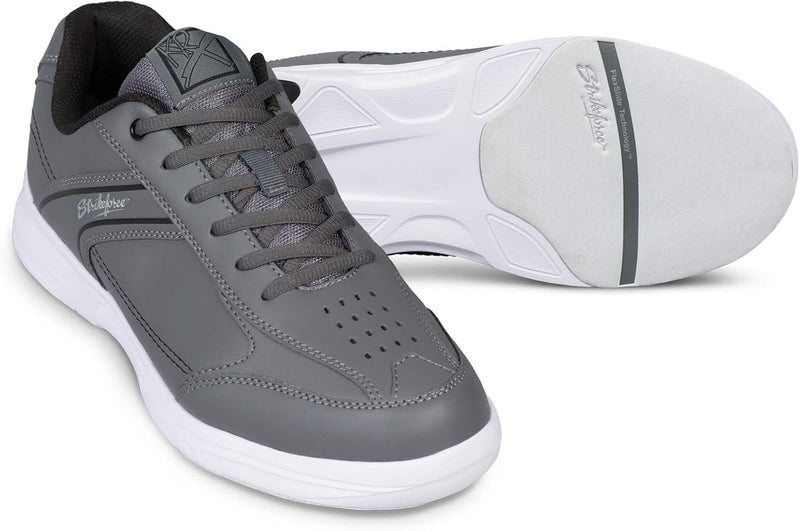 KR Strikeforce Flyer Lite Slate Men's Athletic Bowling Shoe - Image 1
