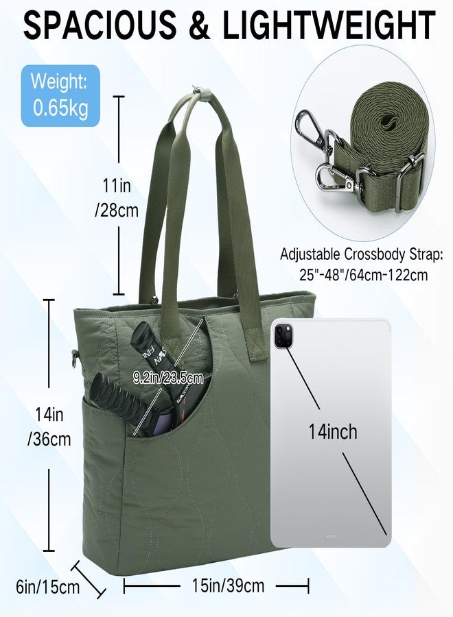 فاشي حقائب حمل بيكلبول نسائية من فاشي مزودة بخطاف للسياج، وحافظة مضرب بيكلبول مبطنة، مناسبة للعمل/النادي الرياضي/الرياضة، تتسع لمضربين، مع حزام كتف، لون أخضر - Image 2