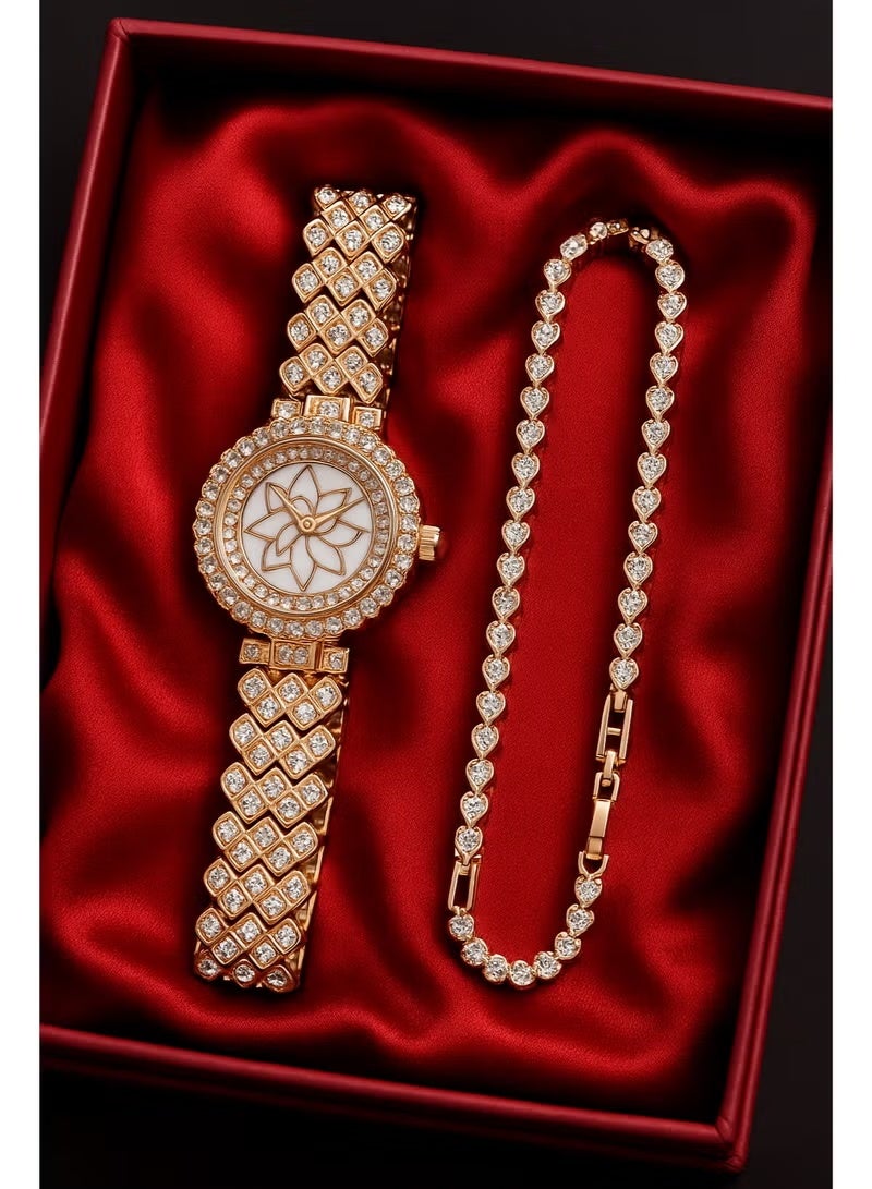 هينو تيكو ساعة هاينو تيكو جي 15 ميني الذكية بثلاثة أحزمة - تصميم ألماني - شاشة عالية الدقة - متعددة الوظائف - لون ذهبي - Image 5