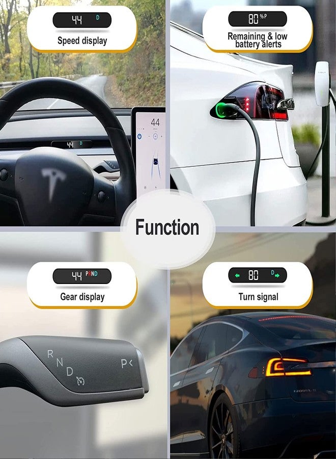 ASVEGE Embedded Heads up Display Mini HUD for Tesla Model 3, Model Y 2019-2022 - Image 5